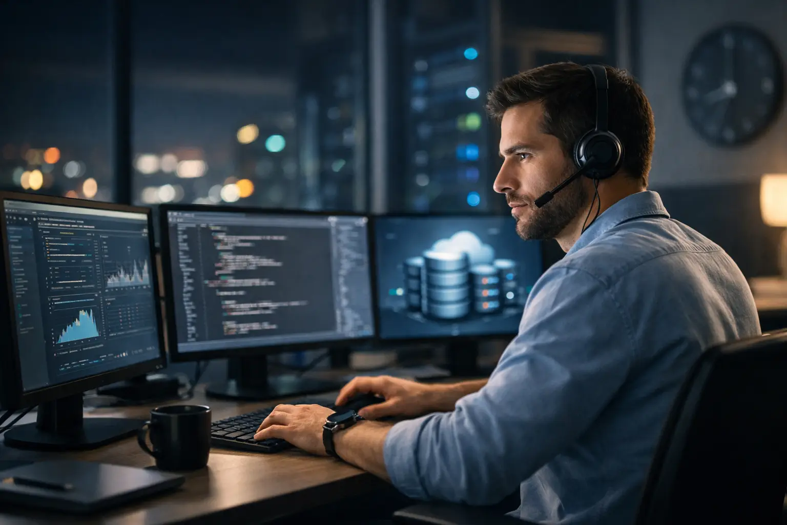 DBA remoto 24/7: operação sem improviso