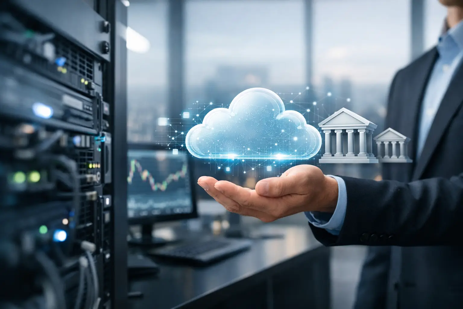 Gestão cloud para bancos críticos sem improviso